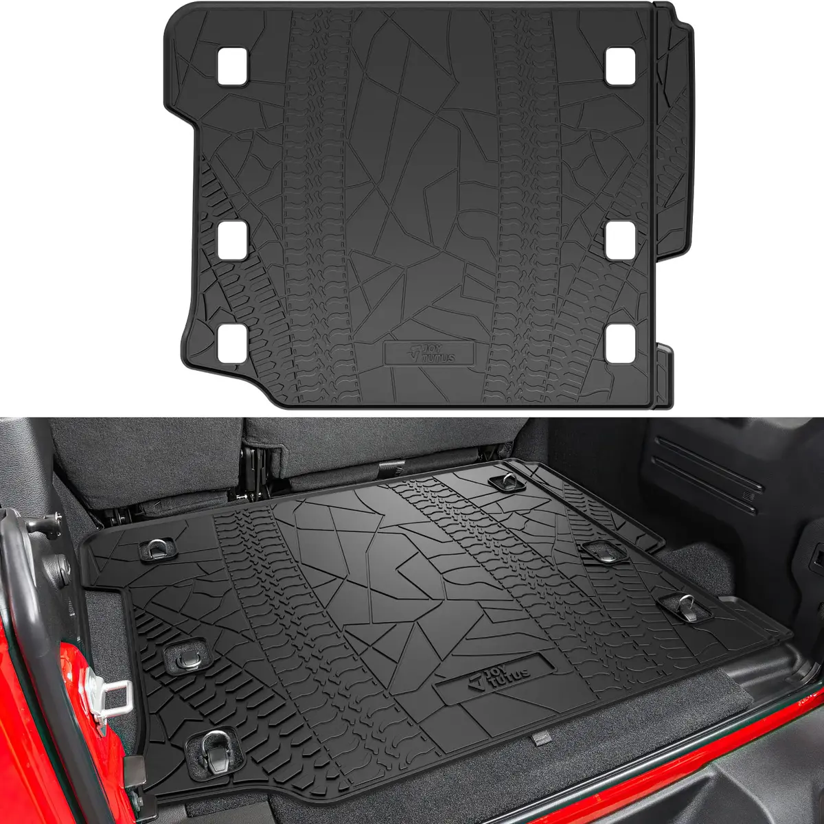Cargo Mat Fits 2018-2026 Wrangler Jl 4X4 With Oem Subwoofer- Not Fit 4Xe 1