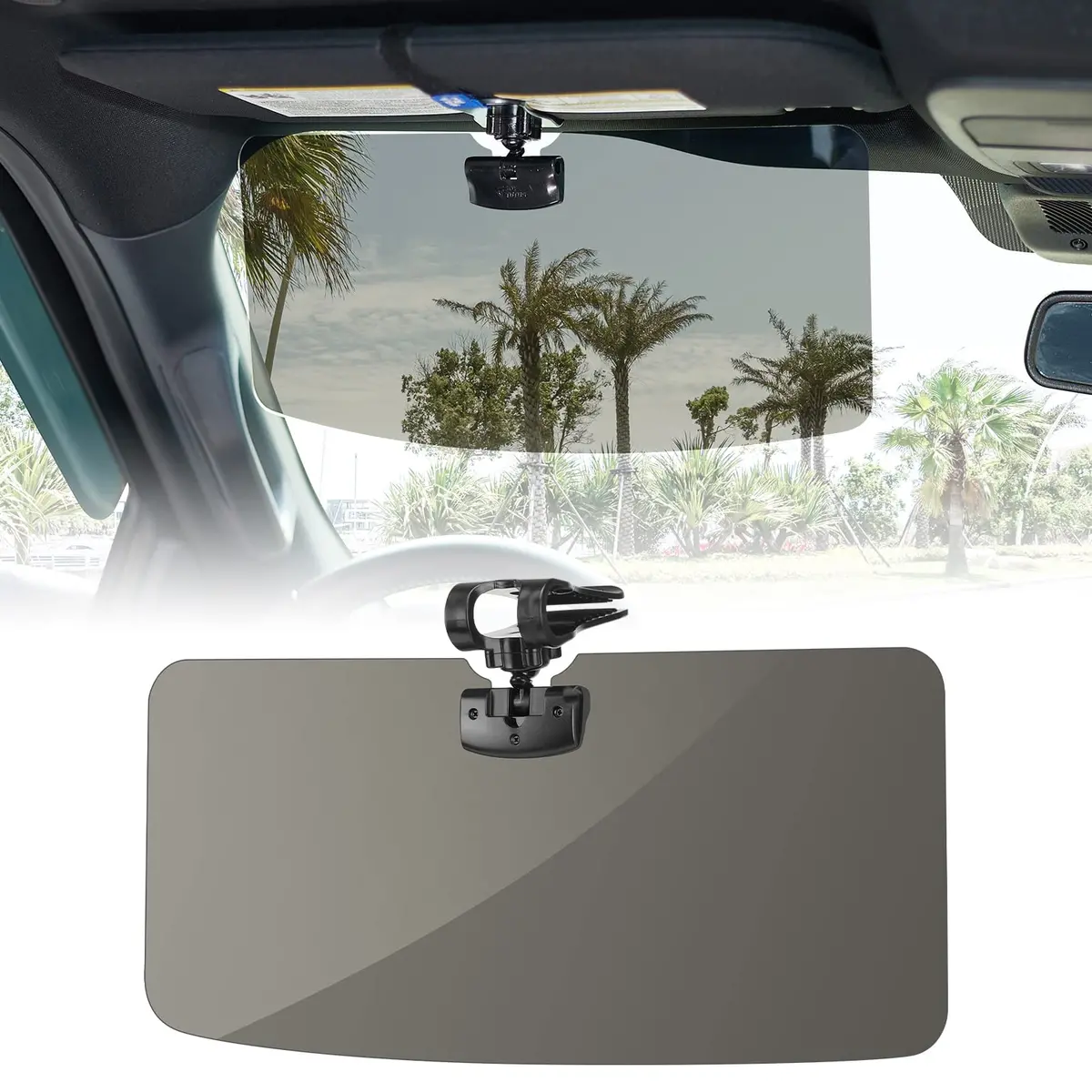 16.9" Universal Anti-Glare Polarized Sun Visor Extender 1