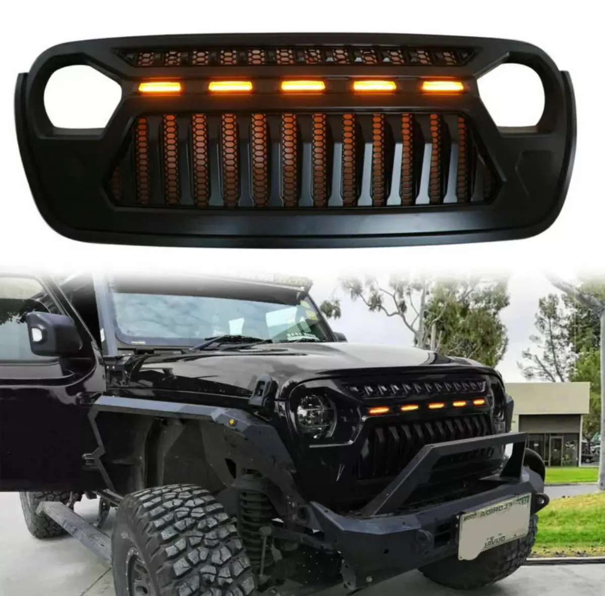 Grille W/ Amber Leds 1