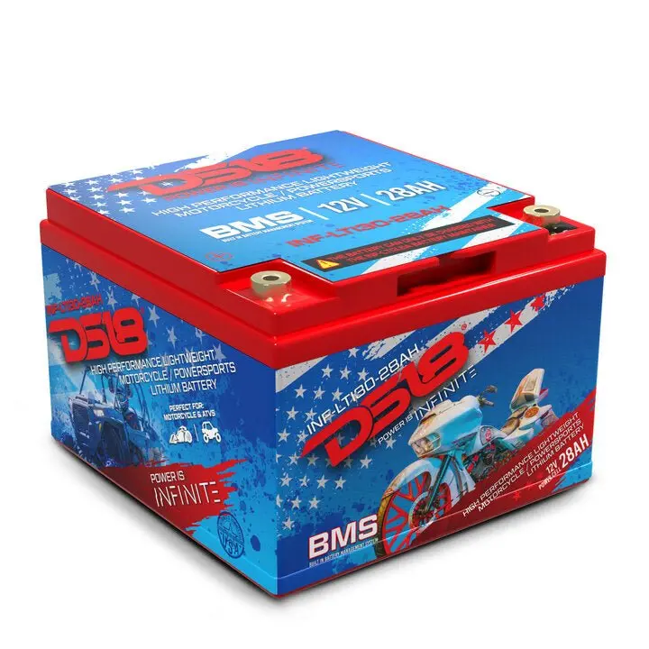 Inf-Lti30-28Ah Infinite 28 Ah Lithium Battery Ytx30 Large Case With Bms - Perfect For Motorcycles 1