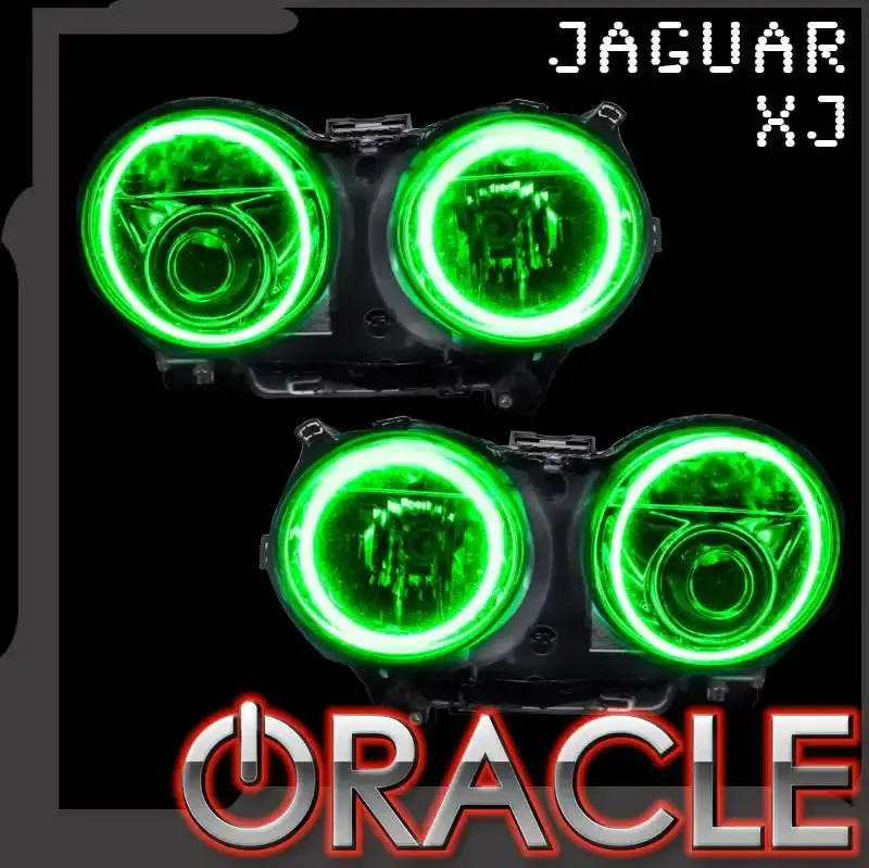 Oracle Lighting 2003-2009 Jaguar Xj (X350) Led Headlight Halo Kit 1