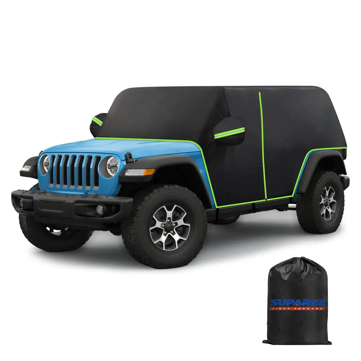 Suparee Jeep Cab Cover Hardtop For 2007-Later Wrangler Jk Jl 4-Door 1