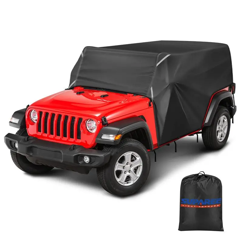 Suparee Jeep Wrangler Cab Cover With 52" Light Bar For 2007-Later Jk Jl 4-Door 1