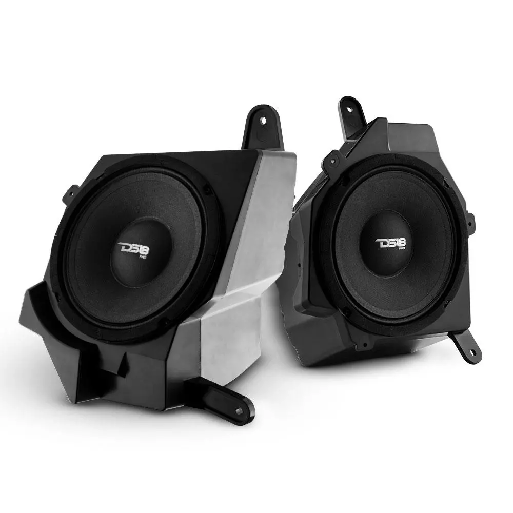 Jeep Jl/Jlu/Jt Dash Enclosure – Loaded 6.5” Left & Right With Pro-Jp6neo, 150W Rms 1