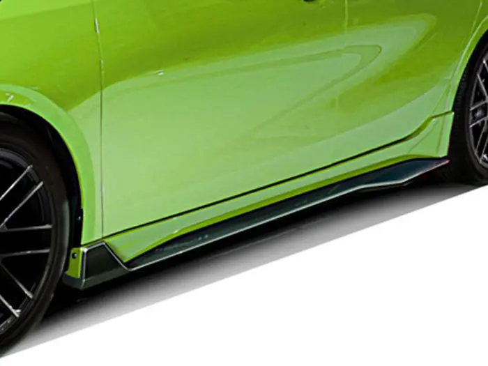 Kia Cerato 2019-2021 Air Design Side Skirts Set (Sedan/Hatch) - Two Tone Satin Black 1