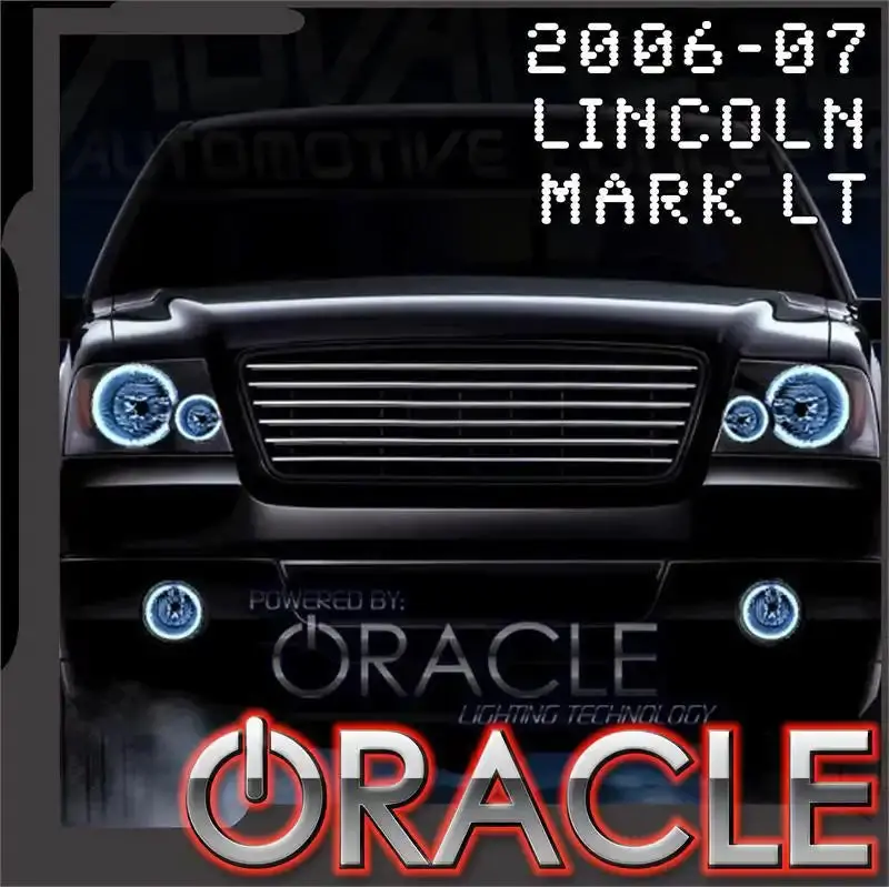 Oracle Lighting 2006-2007 Lincoln Mark Lt Led Headlight Halo Kit 1
