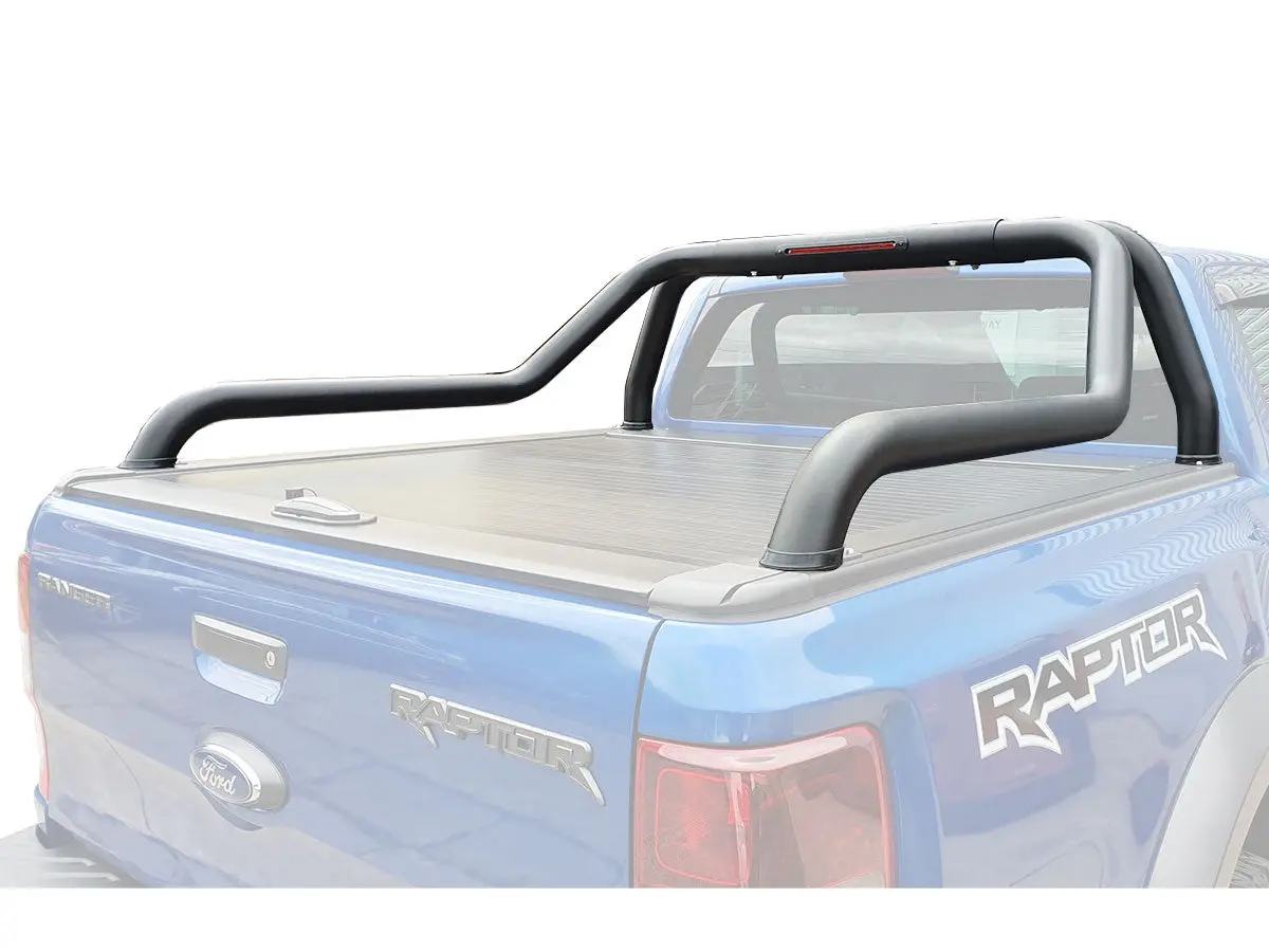 Black Long Sports Bar For Bodyline Roller Covers - Universal Fit For All Pickups 1