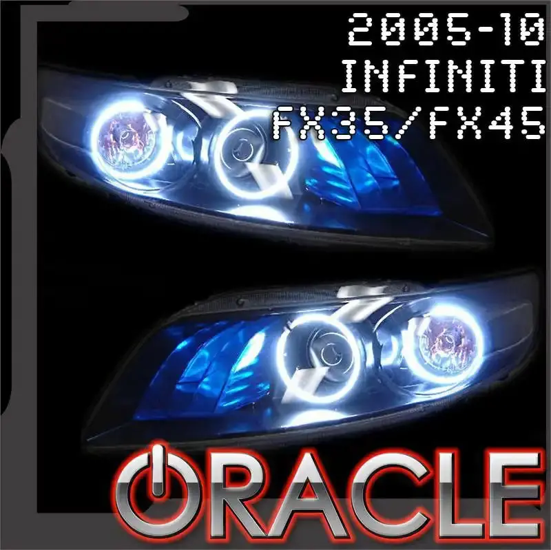 Oracle Lighting 2005-2010 Infiniti Fx35/Fx45 Led Headlight Halo Kit 1
