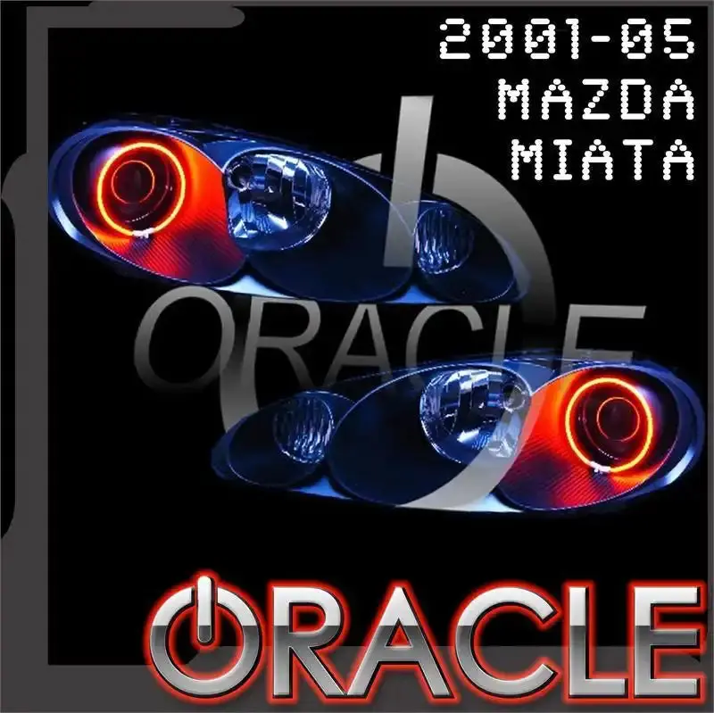 Oracle Lighting 2001-2005 Mazda Miata Led Headlight Halo Kit 1