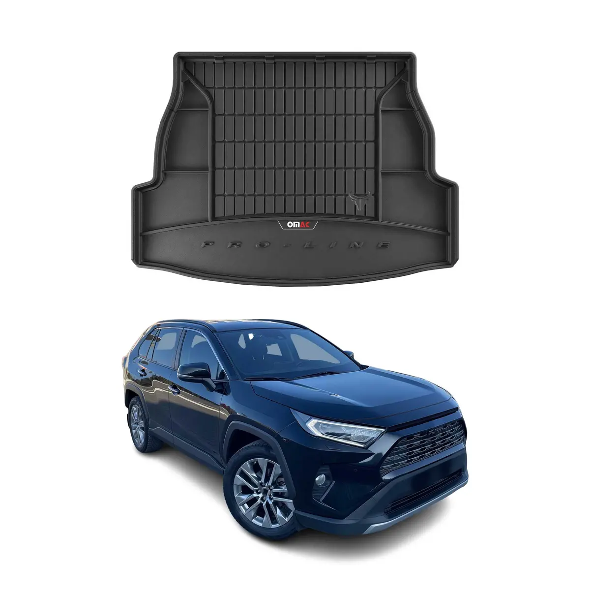 2019-2025 Toyota Rav4 Hybrid Premium Cargo Liner Trunk Mat All Weather Heavy Duty 1