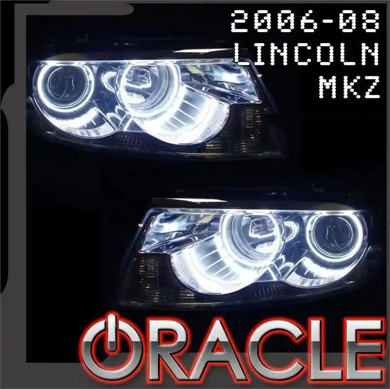 Oracle Lighting 2006-2008 Lincoln Mkz Led Headlight Halo Kit 1