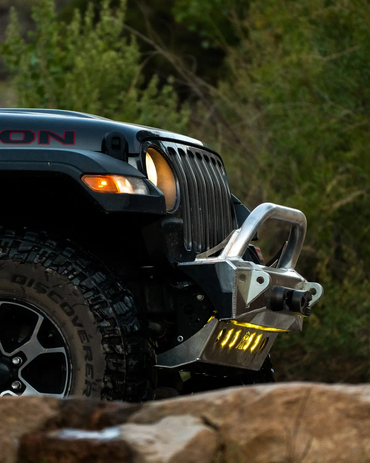Jl/Jt Baja S1 Led Mount (For Next Venture Aluminum Front Lower Skid) 1