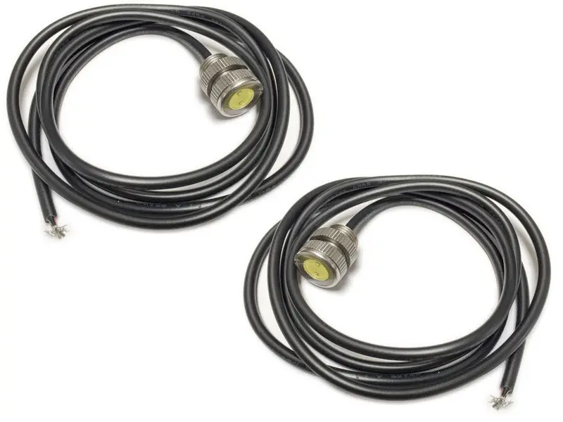 (2-Pack) - Led Bolt Lights - 3 Watt, Stainless Steel, 11Mm, Silver 1