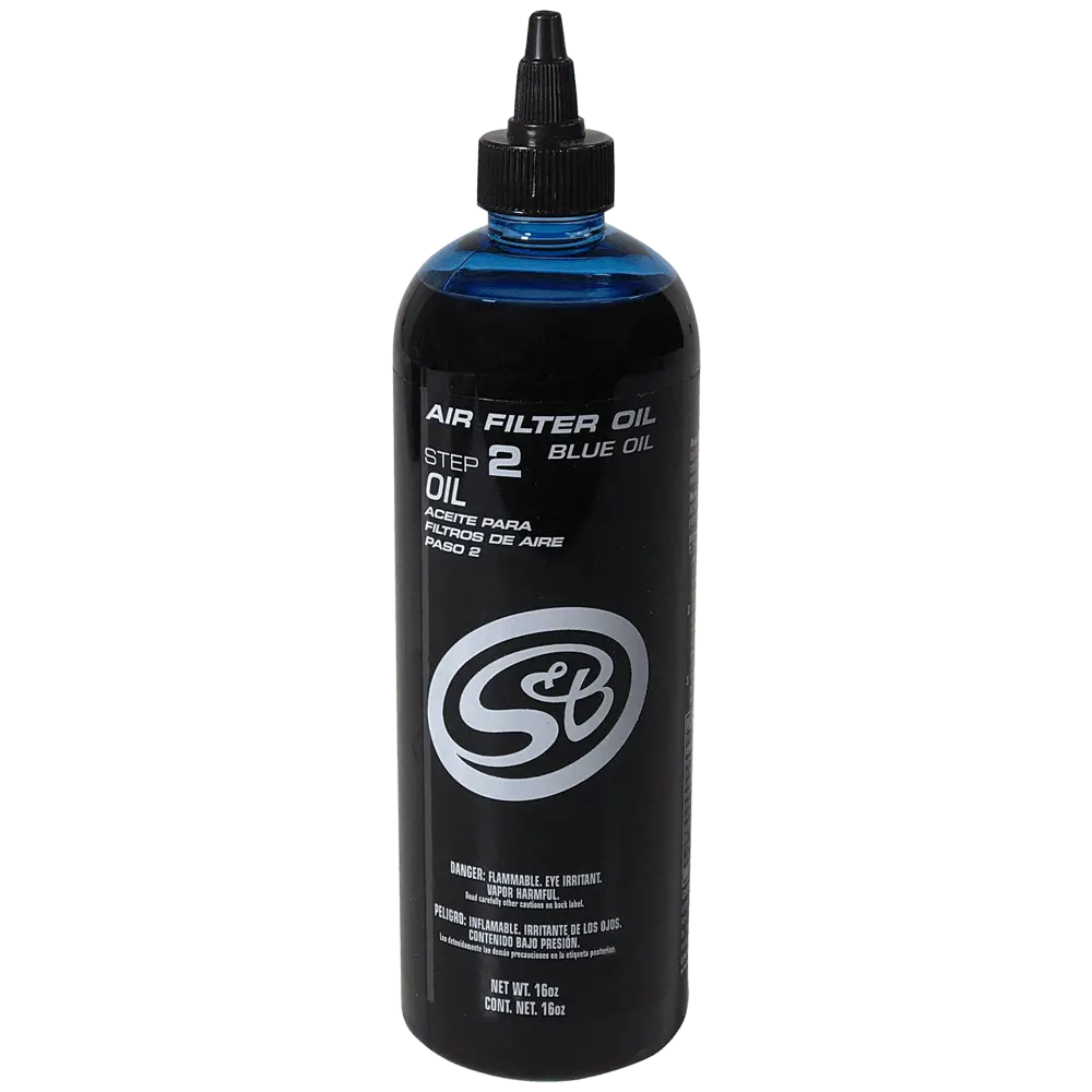 16 Oz. Bottle Of Air Filter Oil - Blue 1