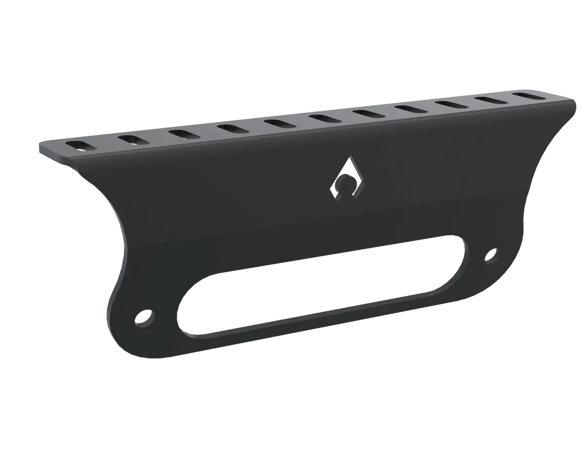 High Clearance Comp Front Bumper Fairlead Light Bracket 1