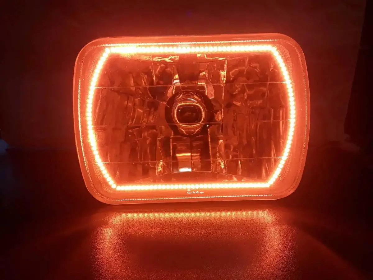 Oracle Pre-Installed 7X6" H6054 Sealed Beam Headlights - Amber 6908-005 1