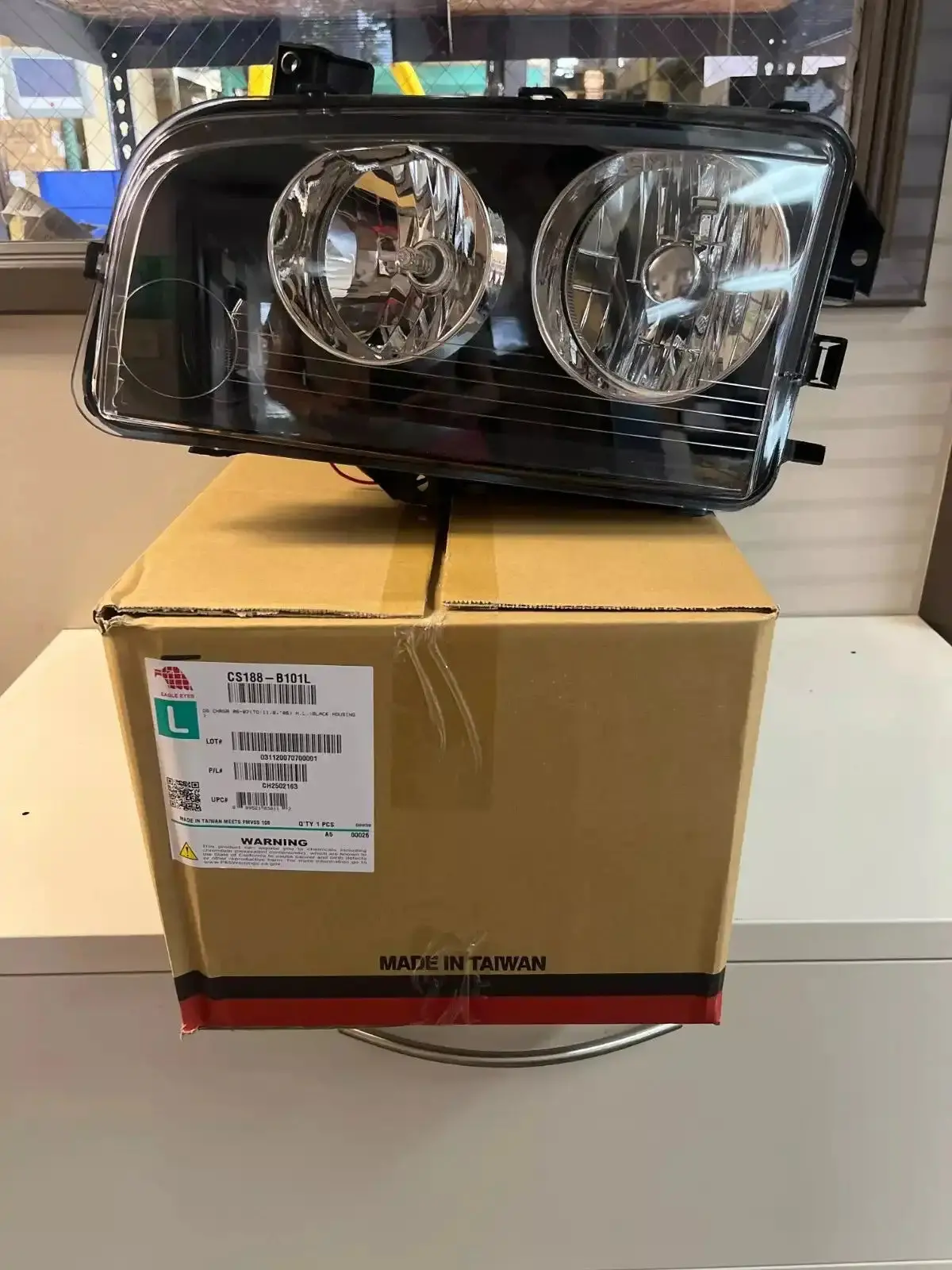 New Eagle Eye 2006-2007 Dodge Charger Driver Side Headlight - Cs188-B101l 1