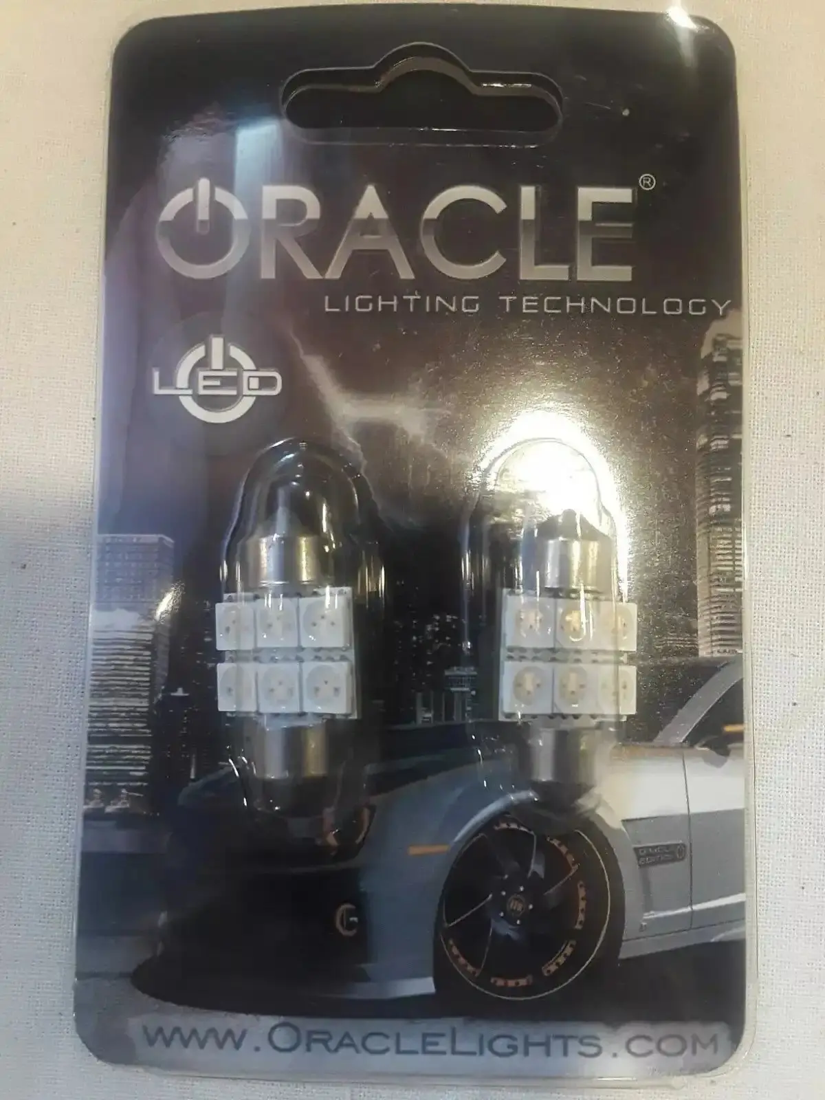 Oracle 33Mm 6 Led 3-Chip Festoon Bulbs (Pair) - Red 5203-003 1