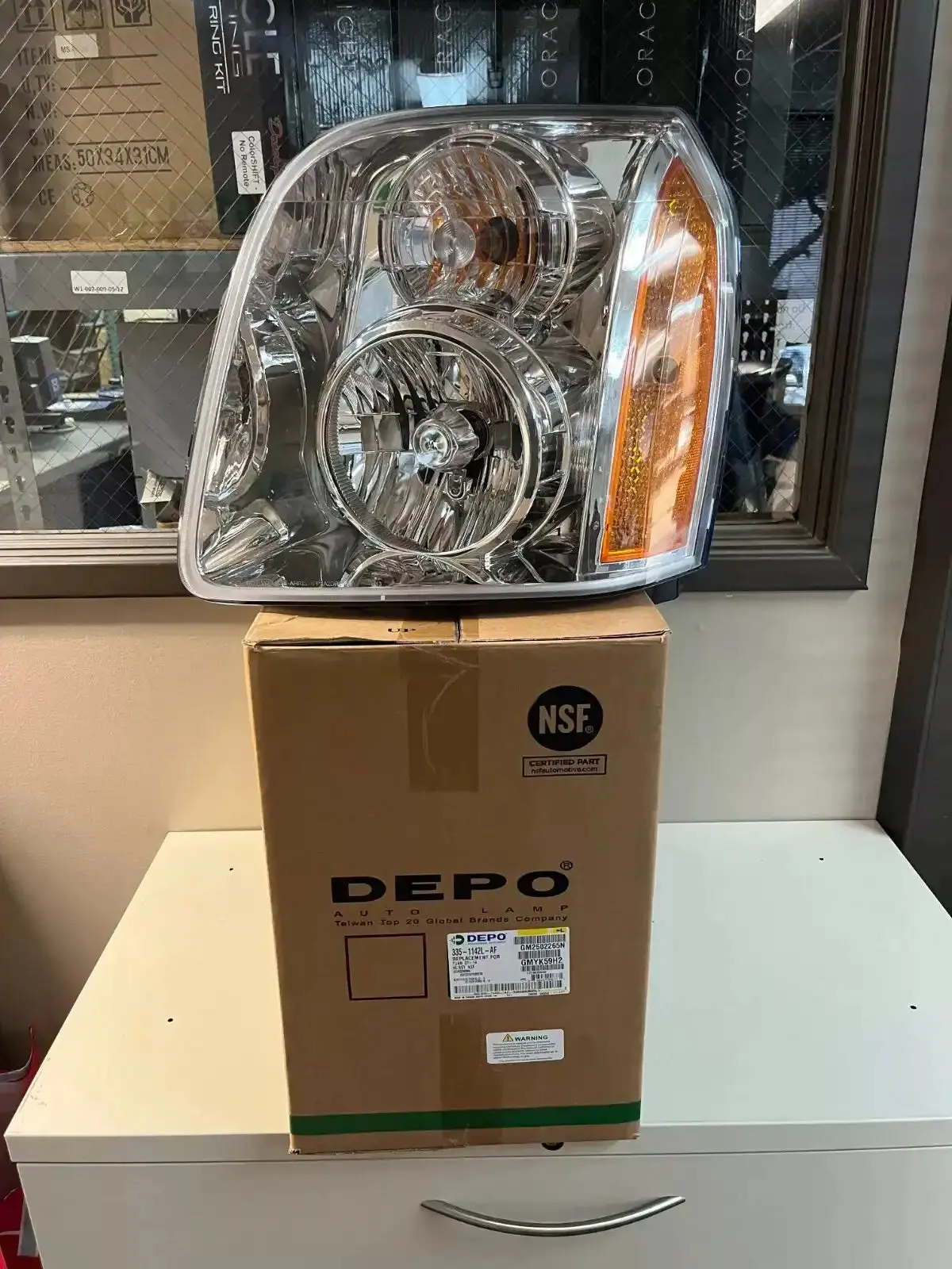 New Depo 2007-2014 Gmc Yukon Head Light Driver Side - 335-1142L-Af 1