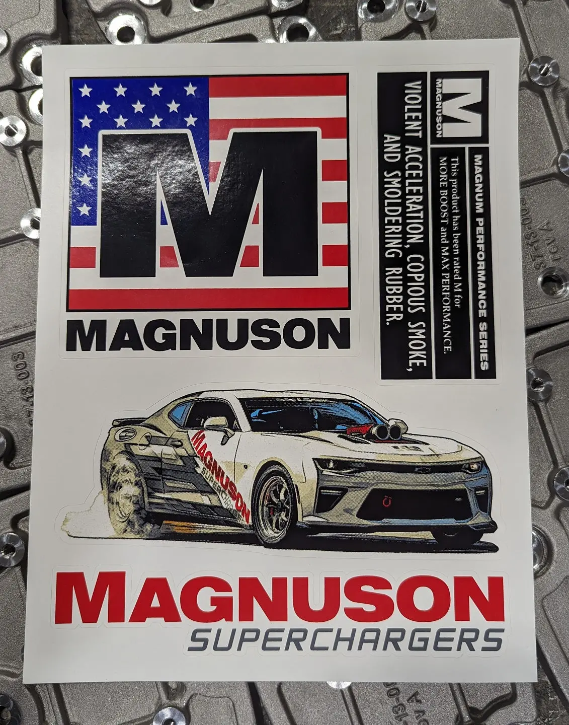 Supercharged Sticker Pack 1