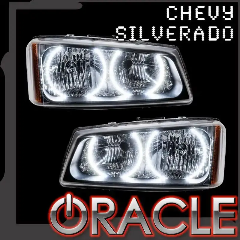 Oracle Lighting 2003-2006 Chevy Silverado Led Headlight Halo Kit 1