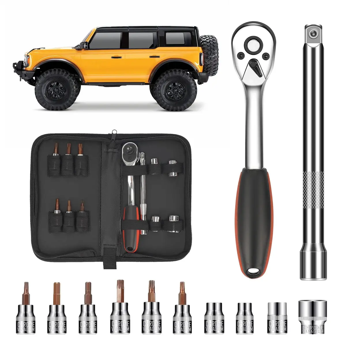Suparee Ford Bronco Removal Tool Kit Torx Tools Set For 2021-2023 1
