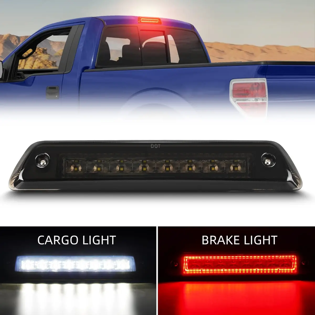 Ford Led Third Brake Light For 2009-2014 Ford F150 1