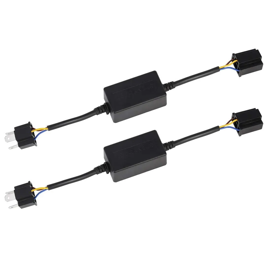 2Pcs H4 Anti-Flicker Decoder Canbus For Jeep Wrangler 7'' Led Headlights 1