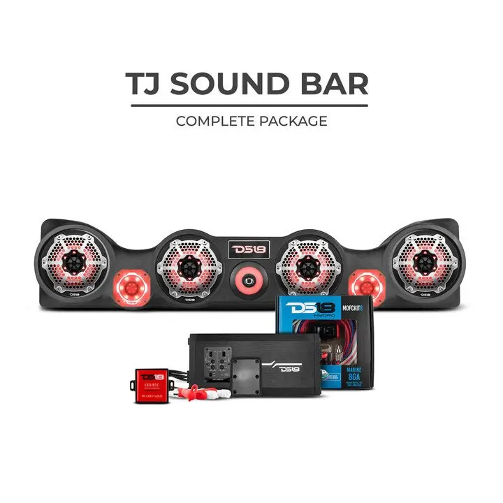 Jeep Tj Sound Bar Package 1