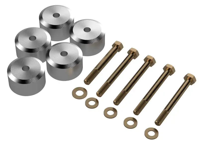 Tj Aluminum Body Mount Spacer Kit 1