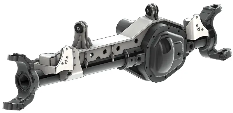 Tj 1 Ton Front 60 Swap Kit 1