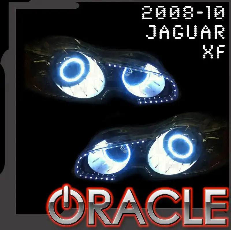 Oracle Lighting 2008-2010 Jaguar Xf Led Headlight Halo Kit 1