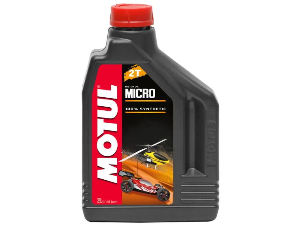 Motul Powersport Micro 2T Pre-Mix Oil – 2L, Formulated For Alcohol-Fueled Two-Stroke Engines 1