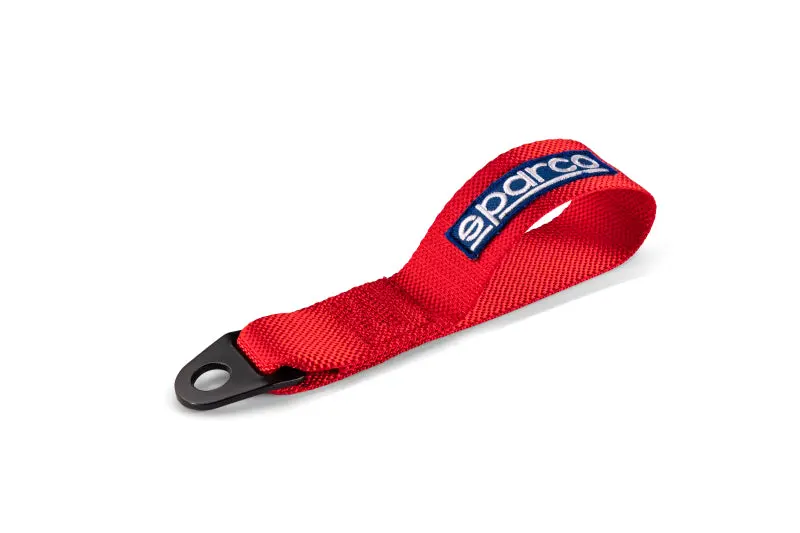 Sparco Fia-Certified Tow Strap – High-Strength Red Recovery Strap 1