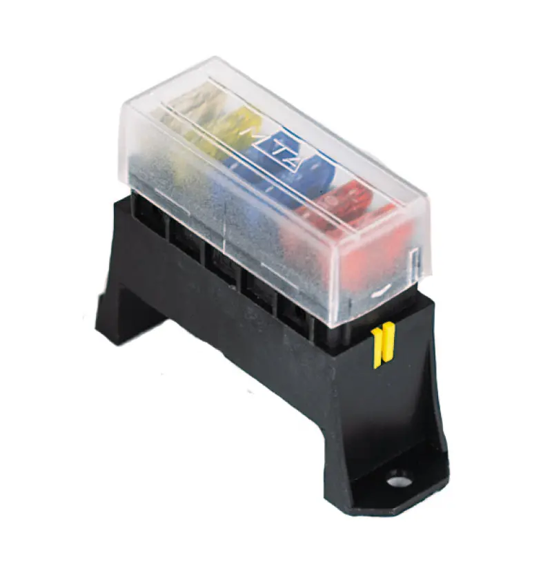 Hella 6-Way Axial Single Fuse Box 1
