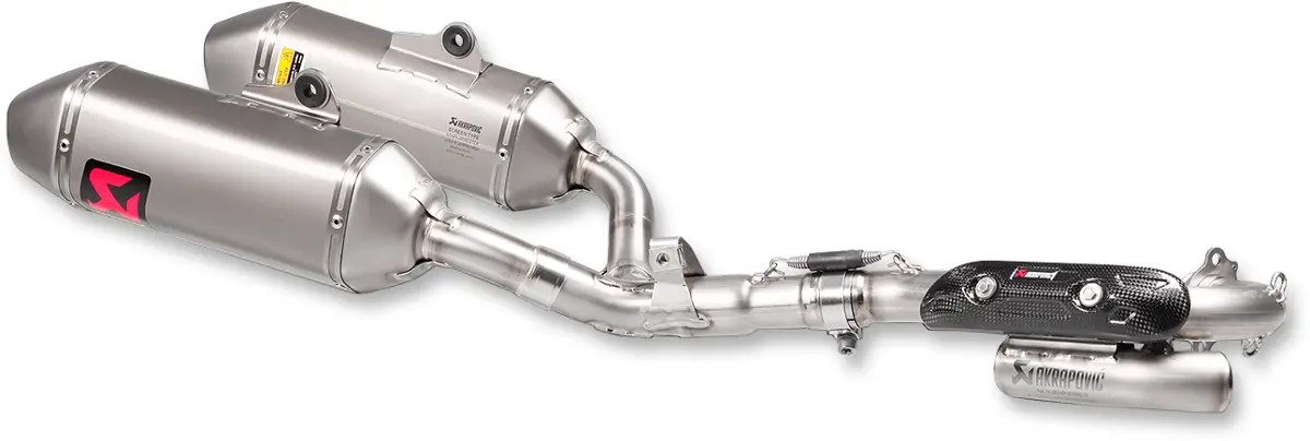 Akrapovič Race Exhaust System – Stainless Steel & Titanium, Model S-H2Mr9-Qta 1