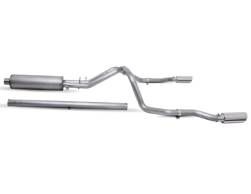 Gibson Stainless Steel Cat-Back Dual Exhaust System For 2019 Gmc Sierra 1500 Denali 5.3L – 3"/2.5" Split Configuration 1