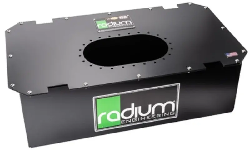Radium Engineering R14A 15-Gallon Fuel Cell Canister – Race-Ready Aluminum Construction 1