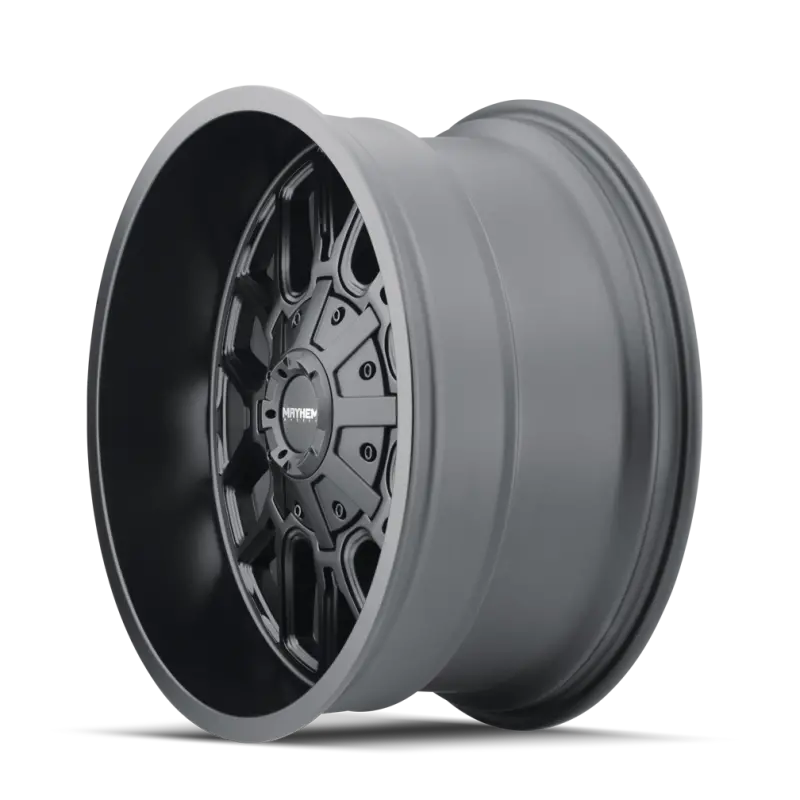 Mayhem Cogent 22X10 Matte Black Wheel – 8X165.1 Bolt Pattern, -19Mm Offset, 130.8Mm Hub Bore 2