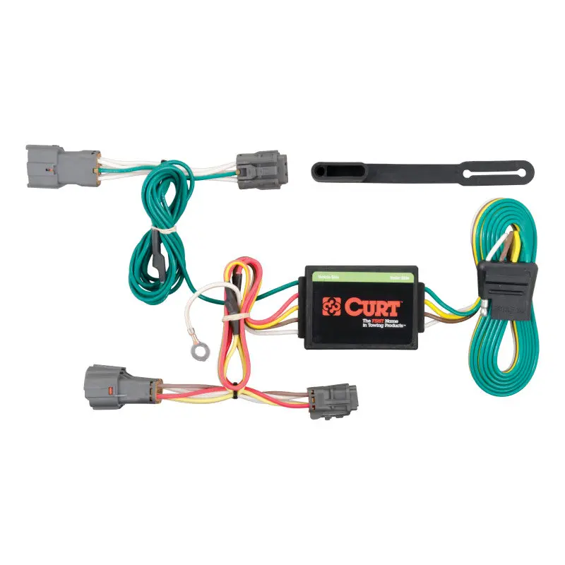 Curt Custom Wiring Harness – 4-Way Flat Trailer Connector For 2015–2018 Kia Soul 1