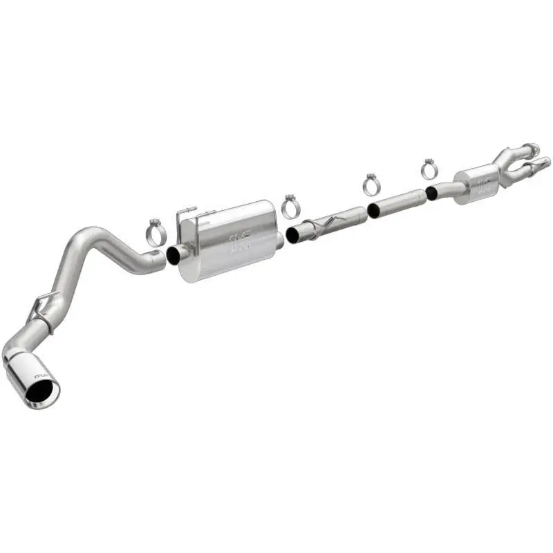 Magnaflow Street Series Cat-Back Exhaust For 2020 Ford F-250/F-350 – 3.5" Diameter, Rear Passenger-Side Exit, Polished Tip 1