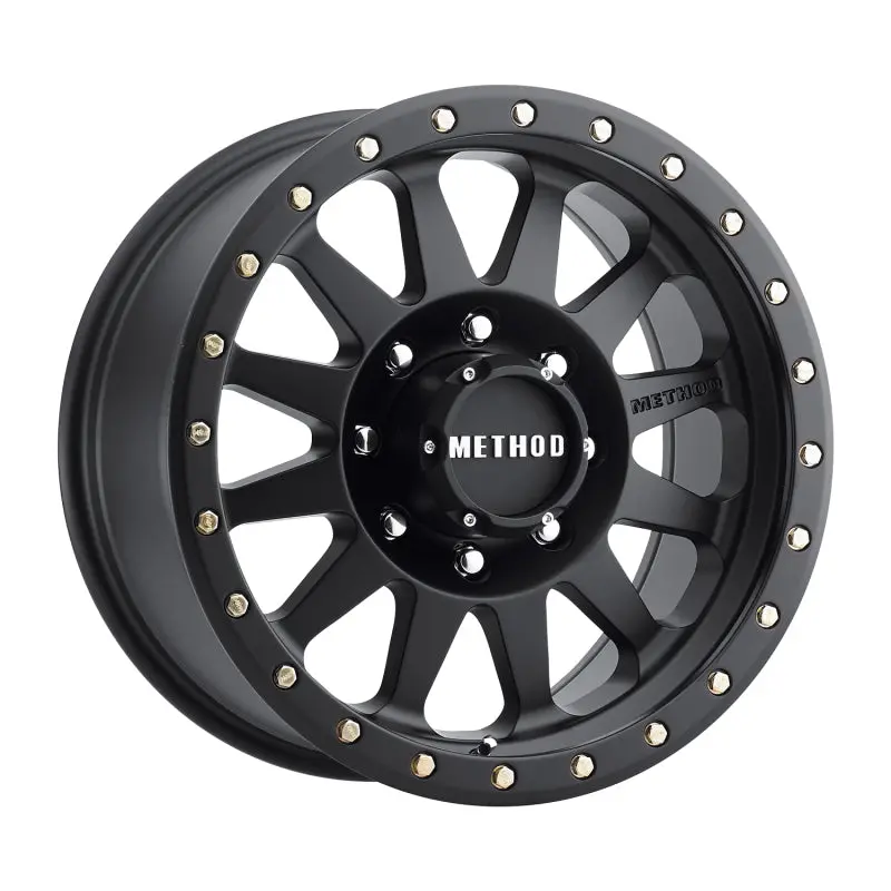 Method Mr304 Double Standard Off-Road Wheel – 20X10", 8X6.5", -18Mm Offset, 130.81Mm Centerbore, Matte Black 1