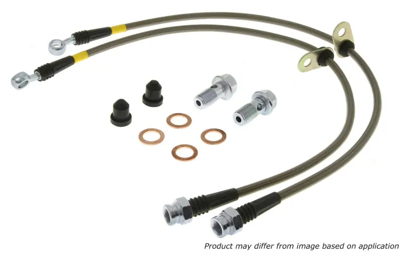 Stoptech Stainless Steel Rear Brake Lines For 1997–2001 Honda Prelude 2