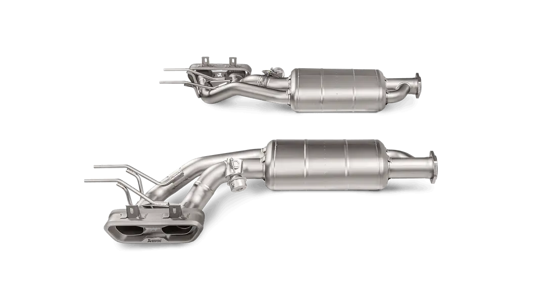 Akrapovič Evolution Line Titanium Cat-Back Exhaust System With Titanium Tips For 2015–2017 Mercedes-Benz G63 & G500 Amg (W463) 1