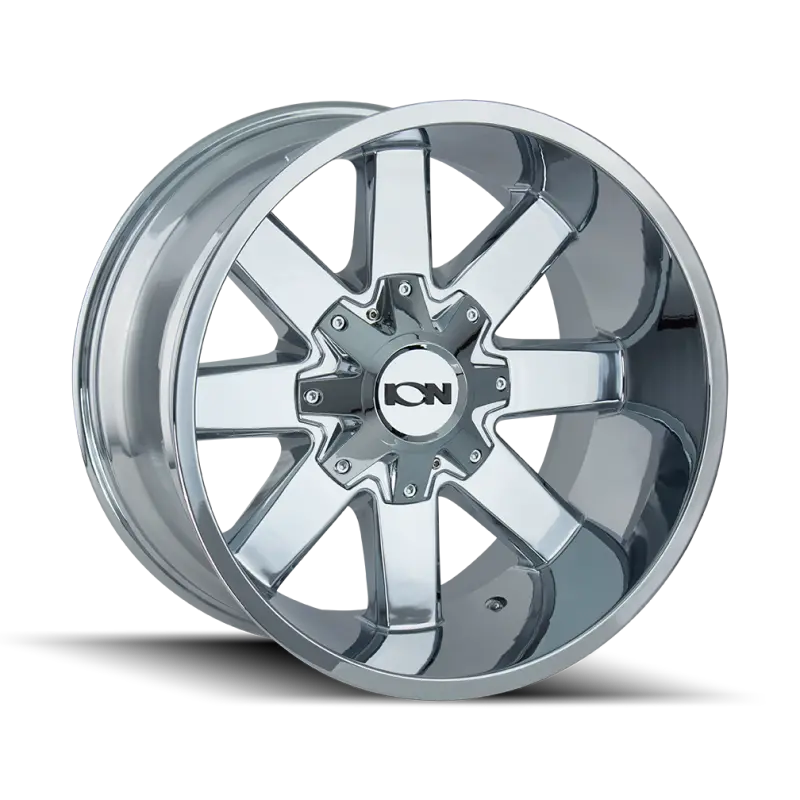 Ion Type 141 20X9 / 8X165.1 Bp / 18Mm Offset / 130.8Mm Hub Chrome Wheel 1