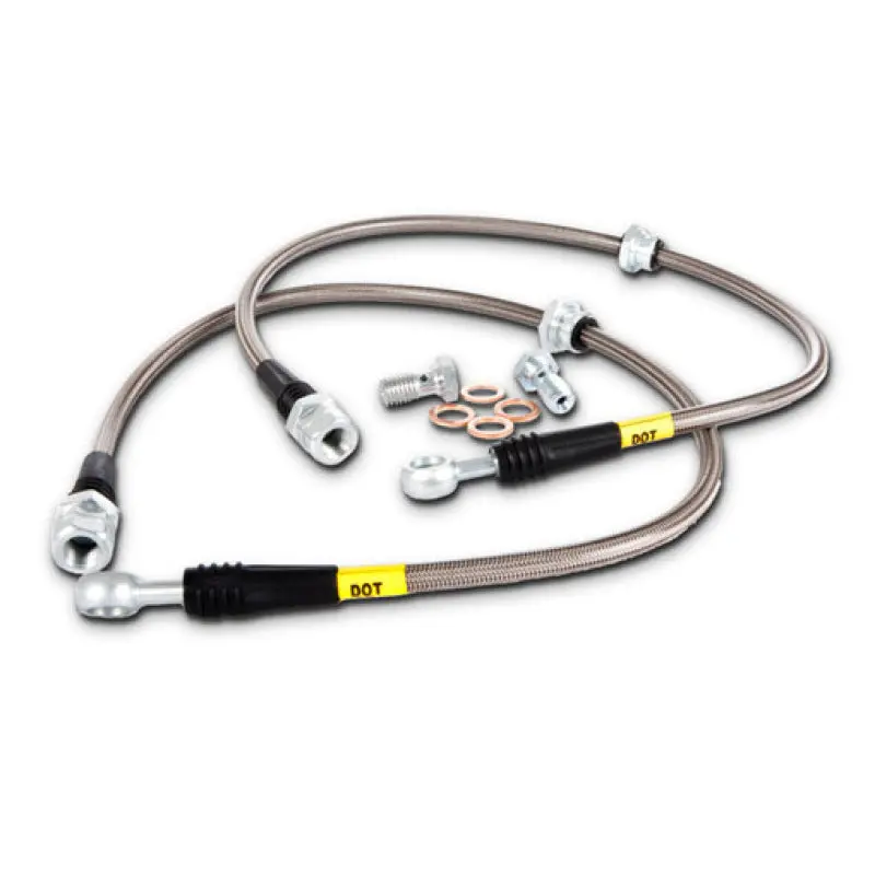 Stoptech Stainless Steel Rear Brake Lines For 1997–2001 Honda Prelude 1