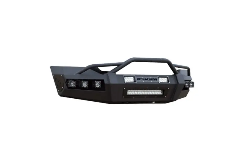 Iron Cross 15-17 Ford F-150 Hardline Front Bumper W/O Bar - Matte Black 1