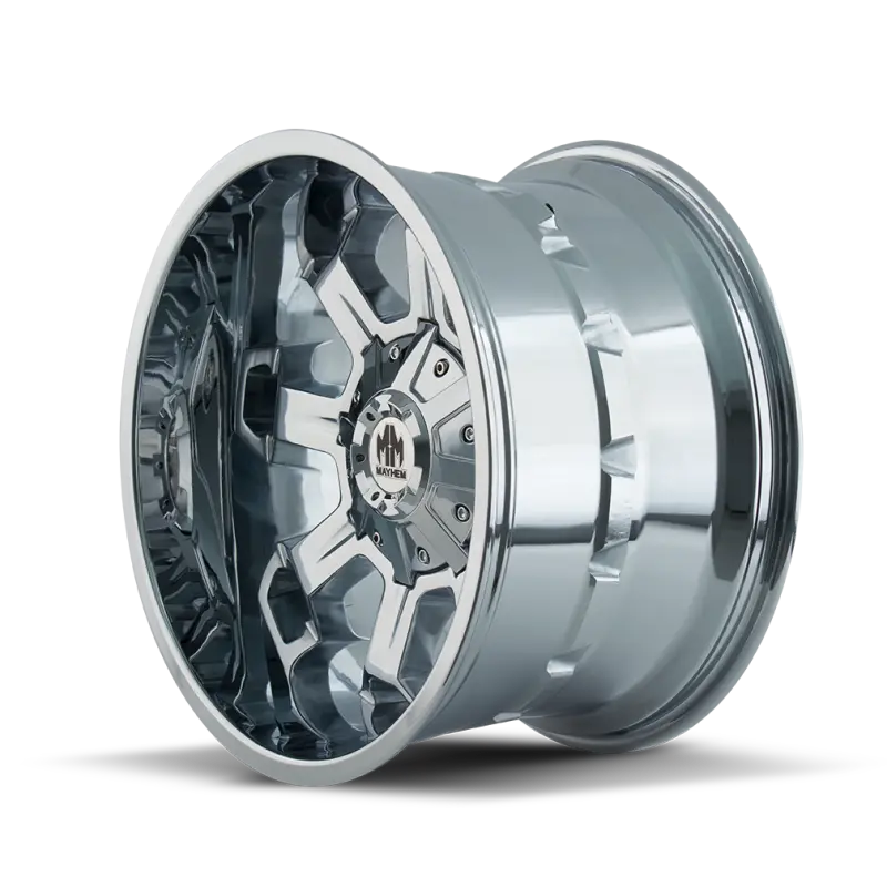 Mayhem Combat 20X12 Chrome Wheel – 8X165.1 Bolt Pattern, -44Mm Offset, 130.8Mm Hub Bore 2